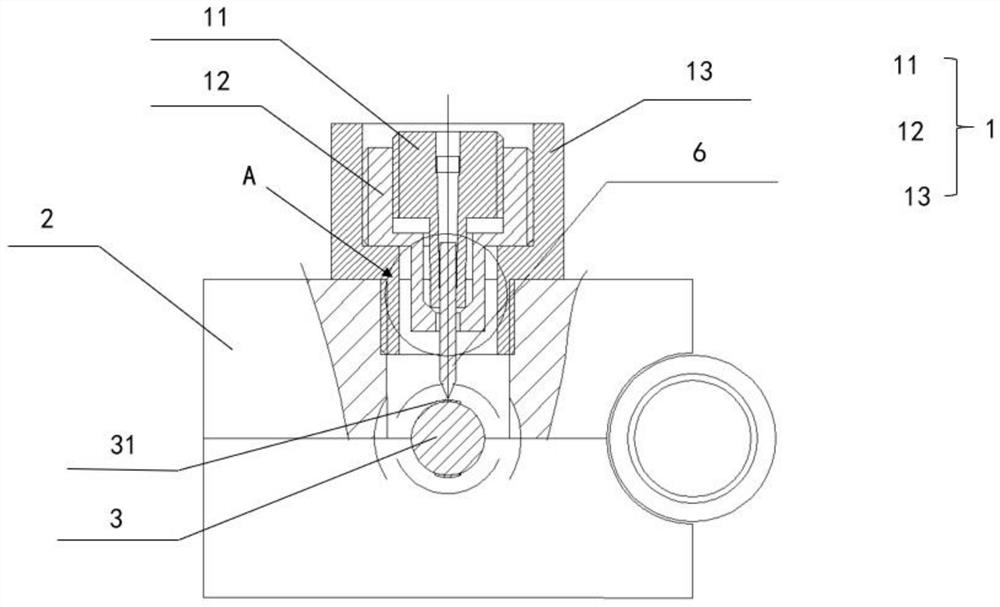 Pipeline argon arc spot welding process parameter quantitative control device, system and method