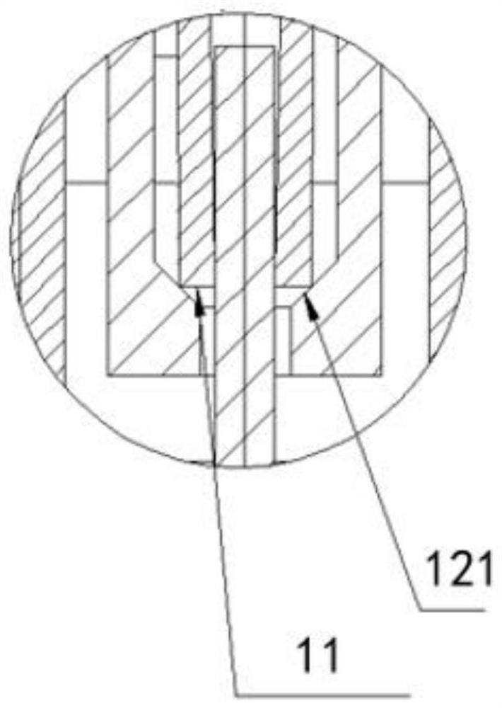 Pipeline argon arc spot welding process parameter quantitative control device, system and method