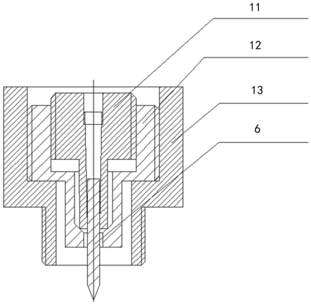 Pipeline argon arc spot welding process parameter quantitative control device, system and method