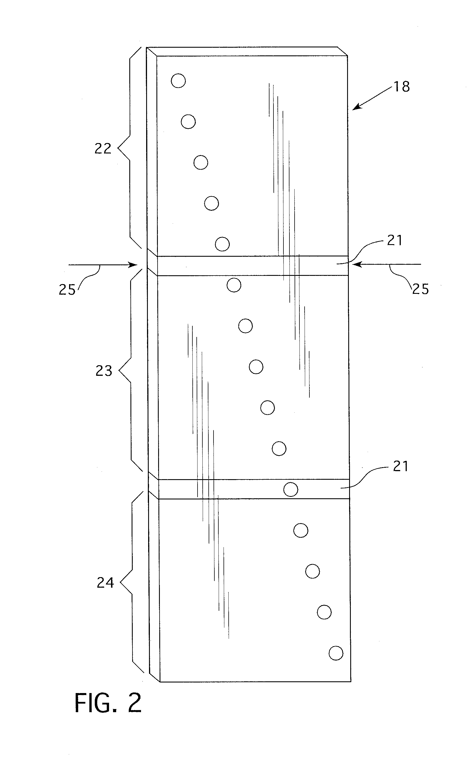 Method of segmenting irradiated boiling water reactor control rod blades