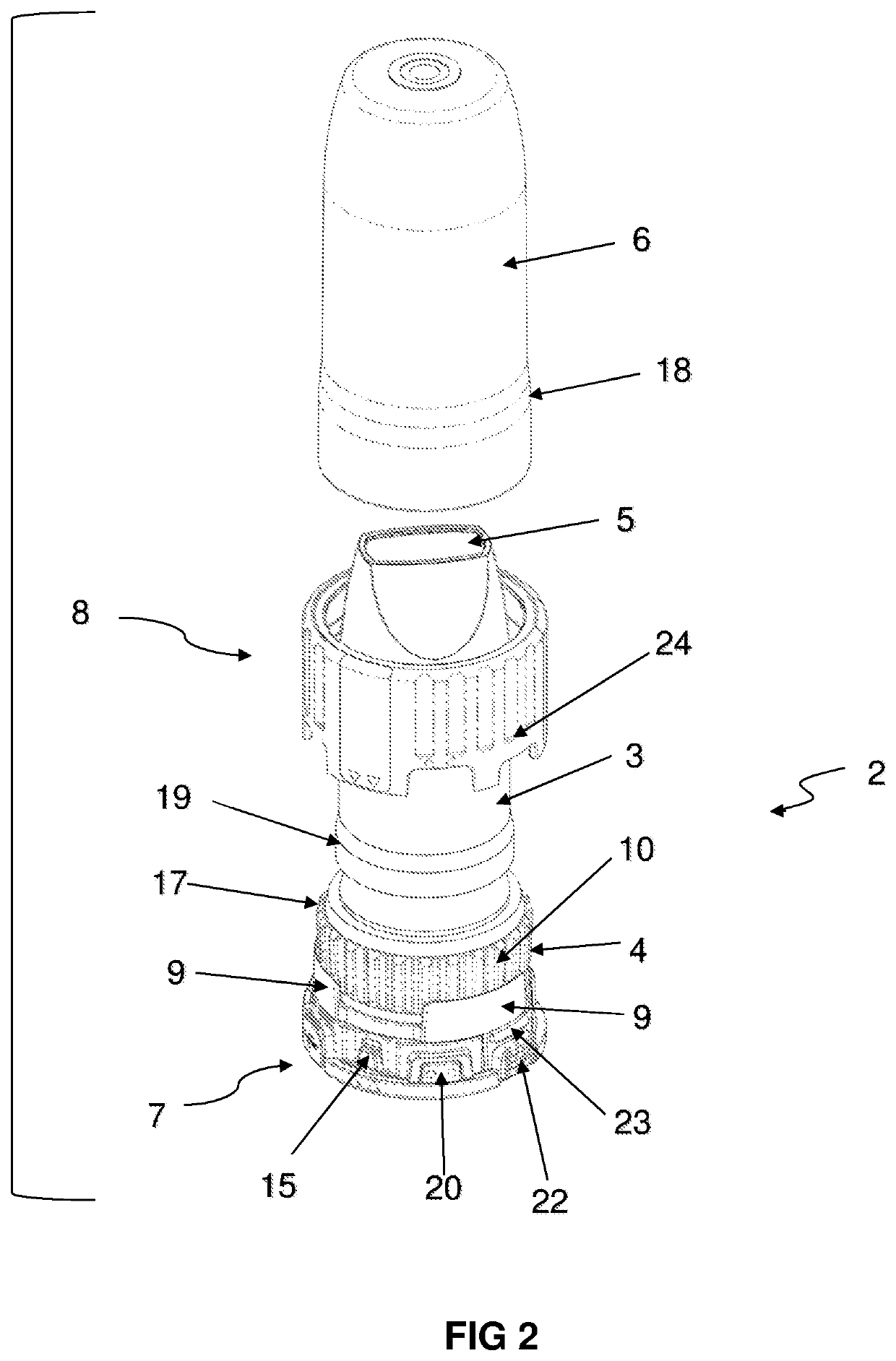 Compliance monitor for a dry powder medicament delivery device