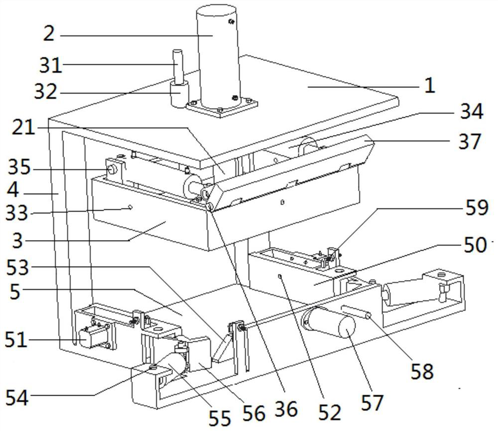 Plate stamping bending, curling and punching forming equipment