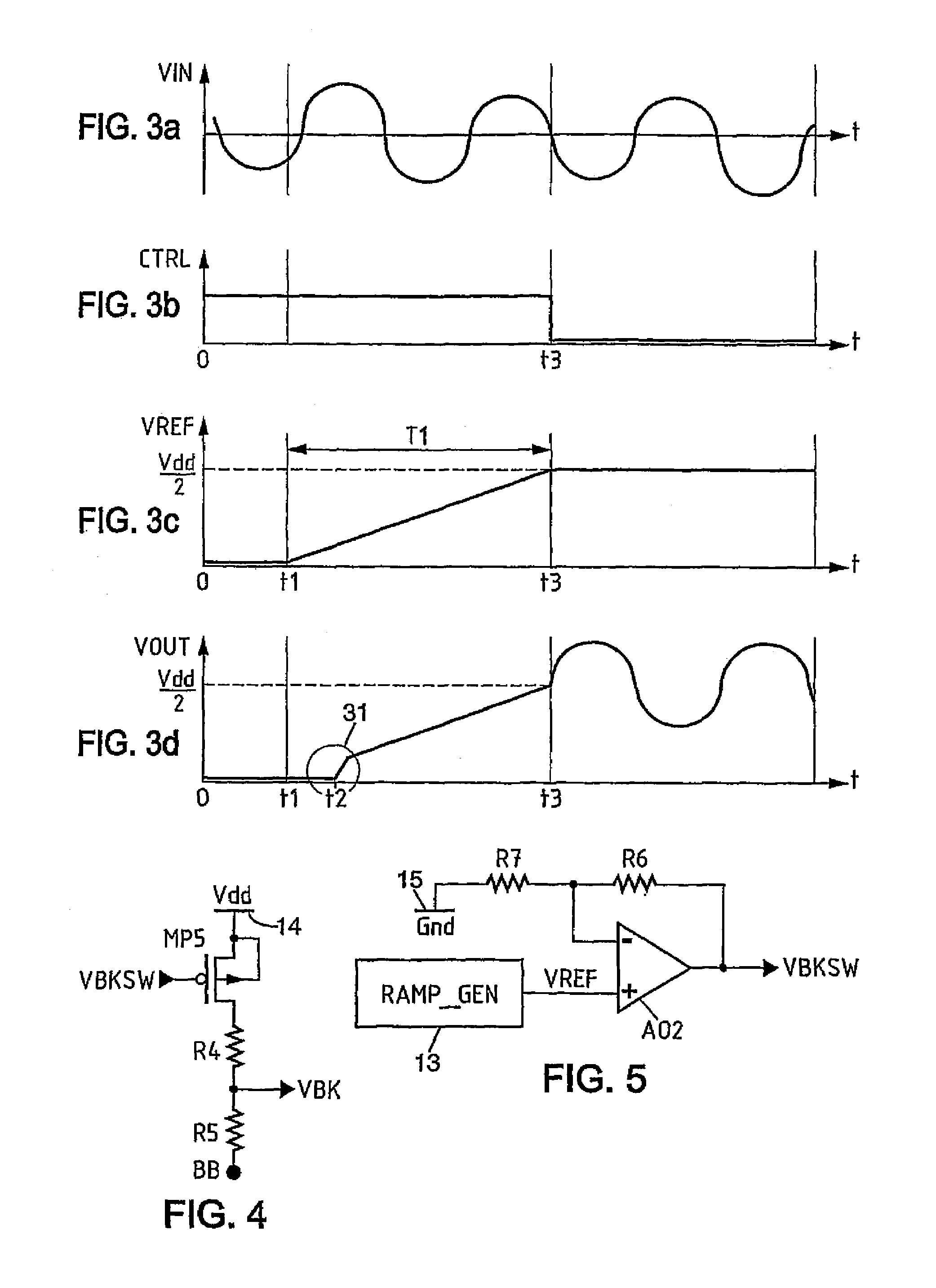 Audio amplification device with antipop circuitry