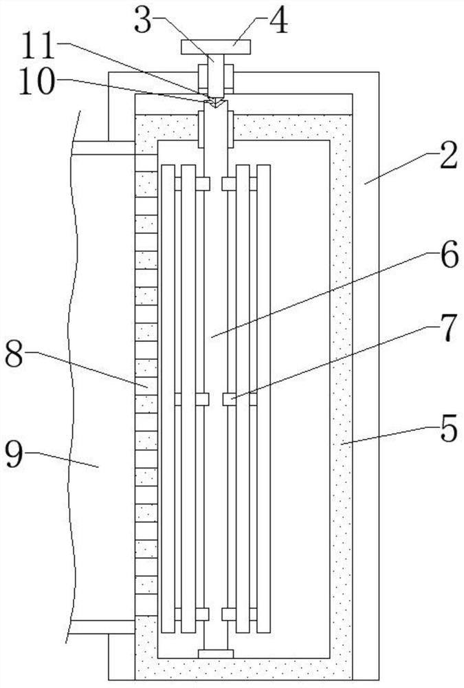 Sludge and garbage separation treatment device