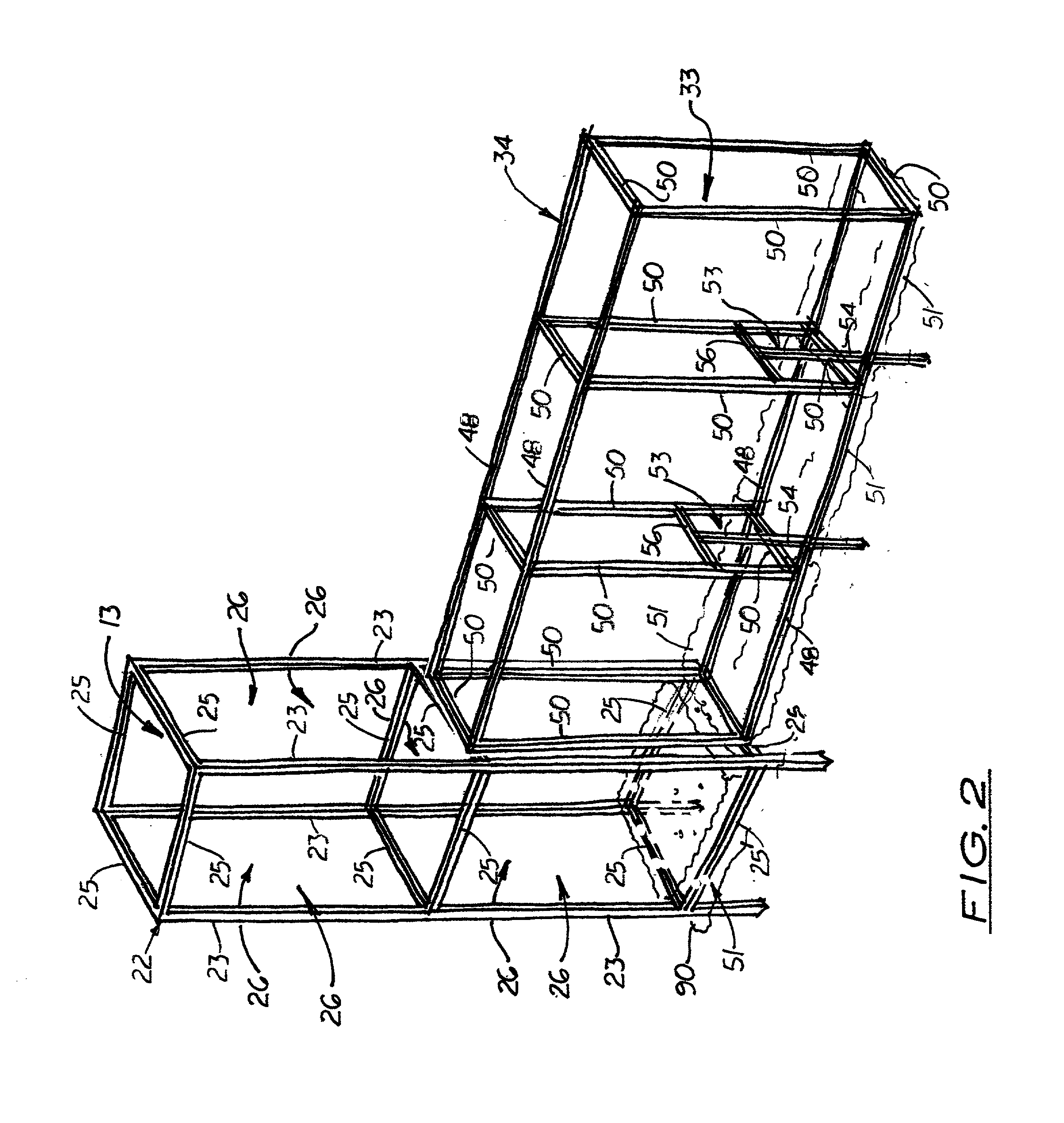 Solid-appearing fence system