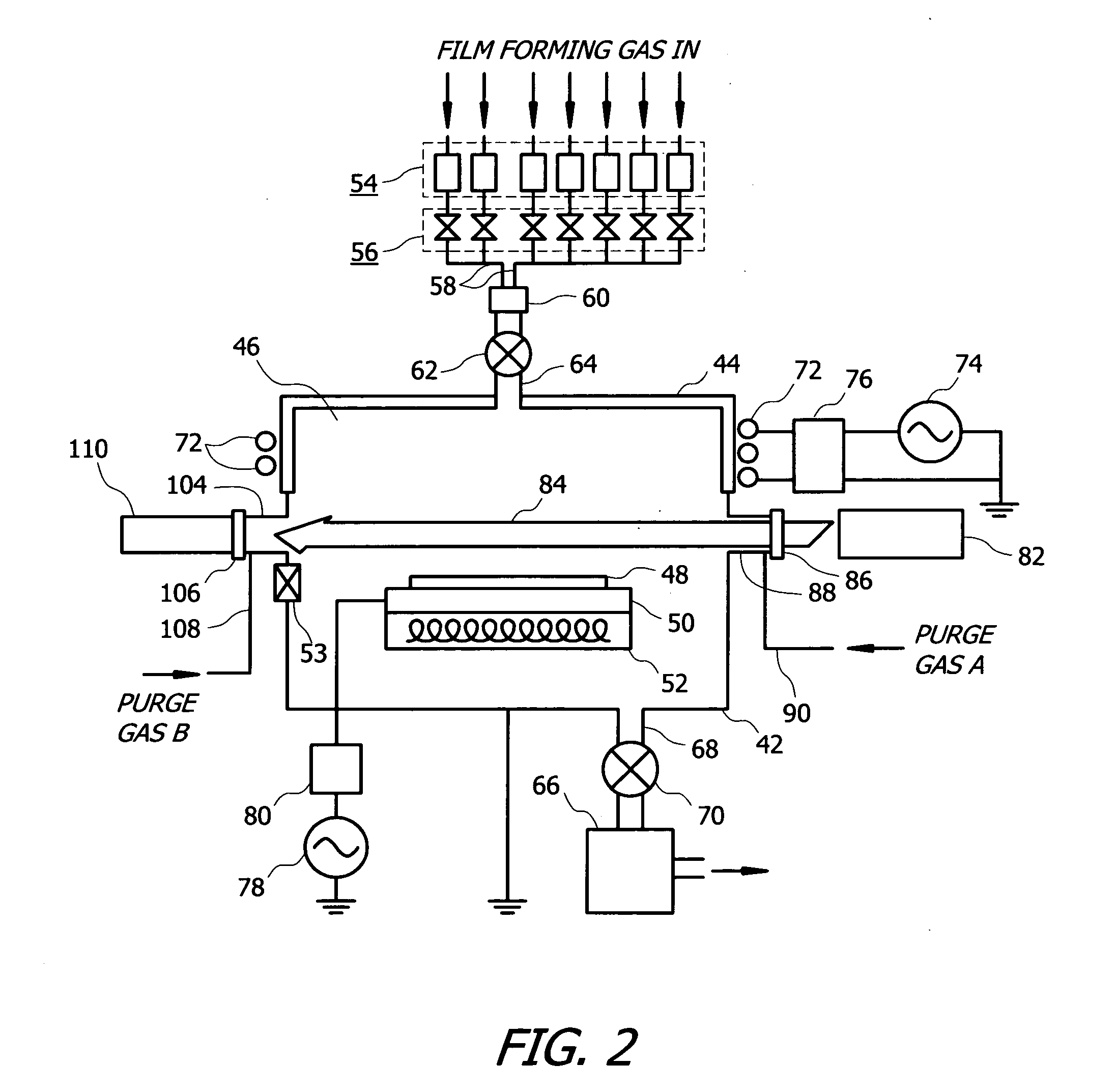 Apparatus for high-rate chemical vapor deposition