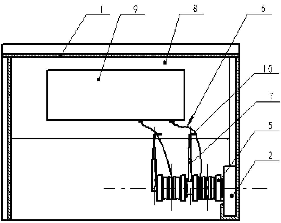 Novel machine room optical cable and wire support