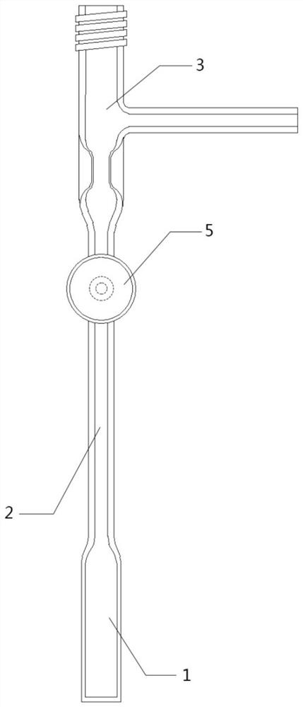 A degassable cuvette