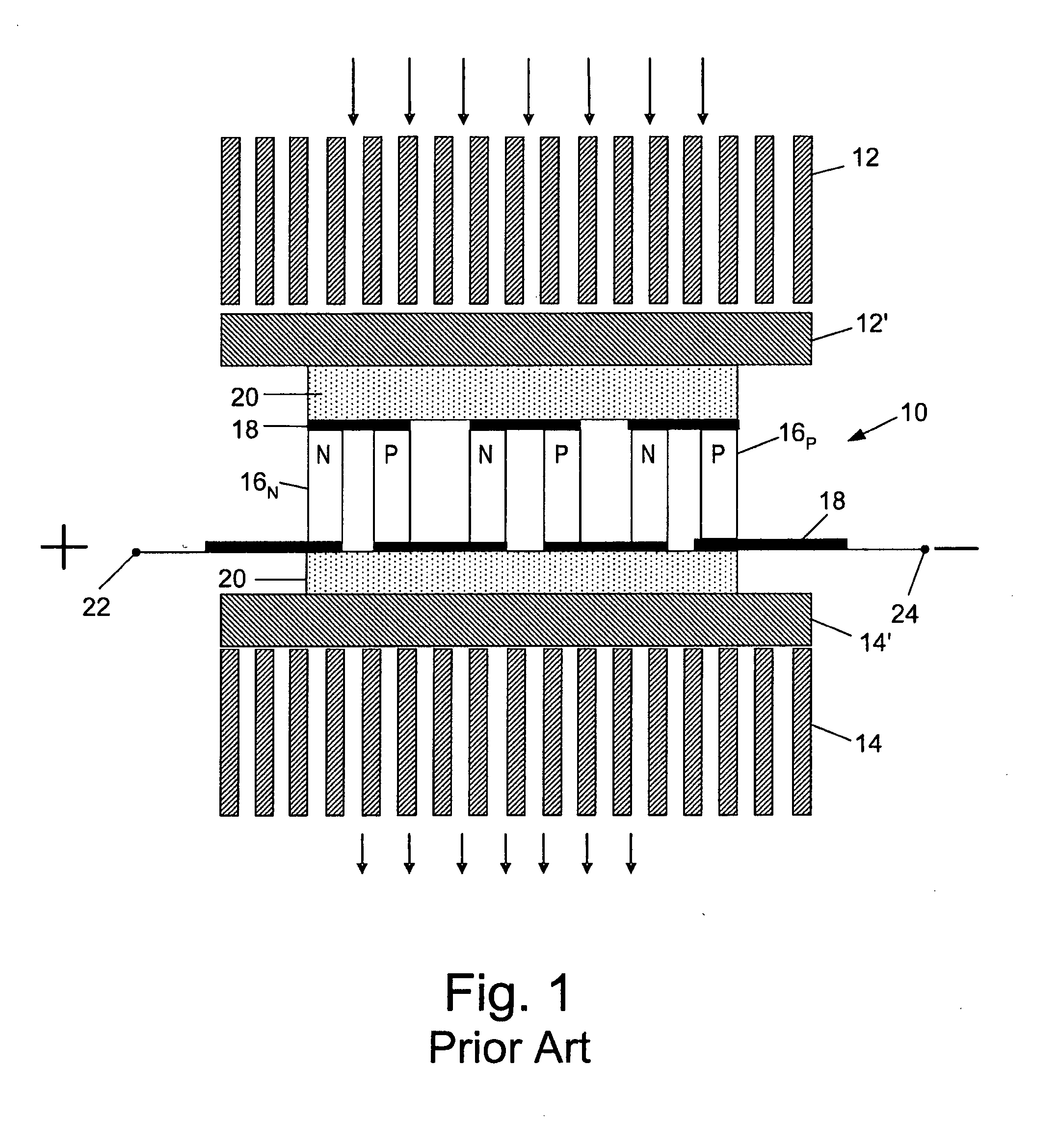 Split thermo-electric structure and devices and systems that utilize said structure