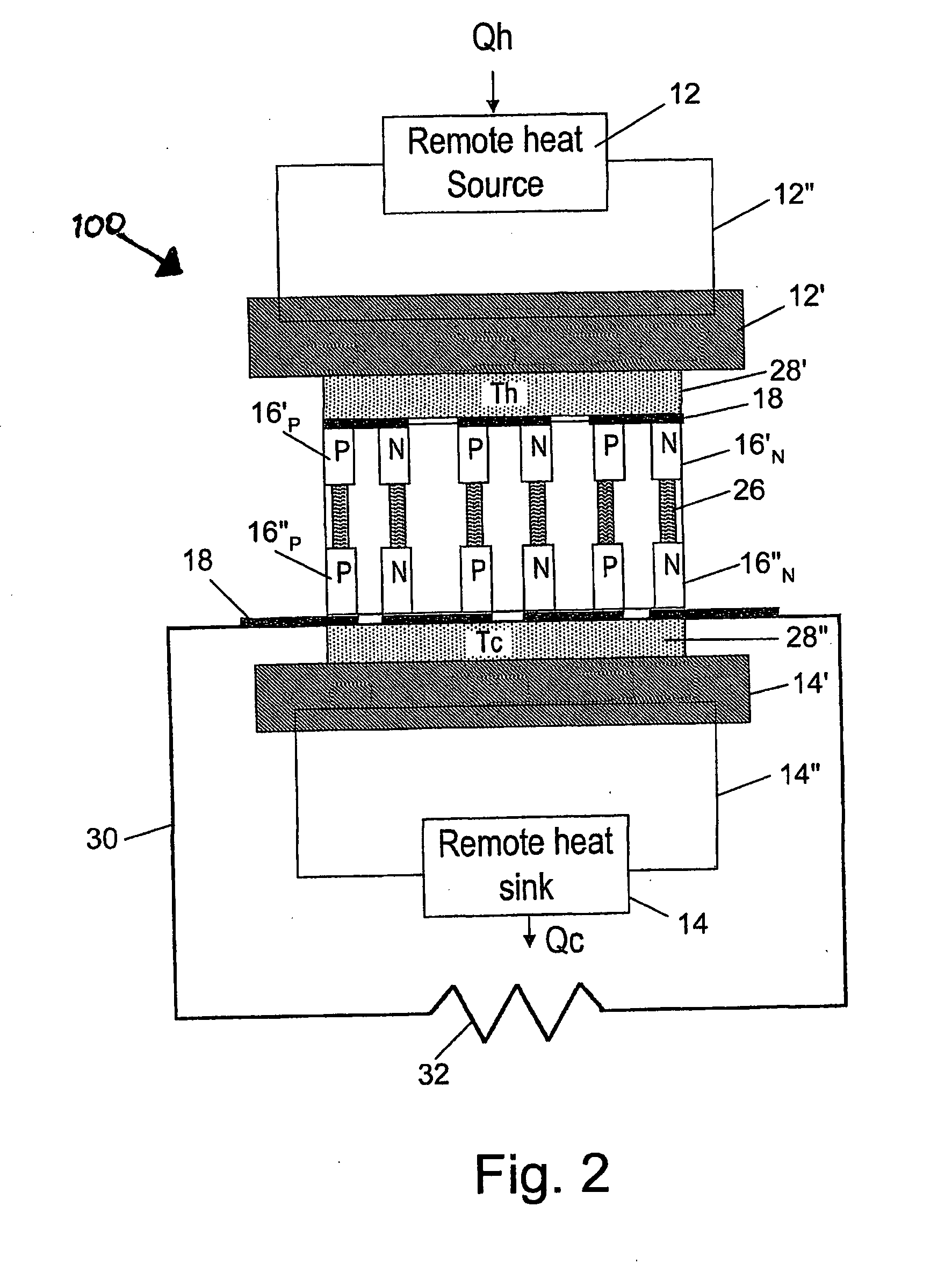 Split thermo-electric structure and devices and systems that utilize said structure