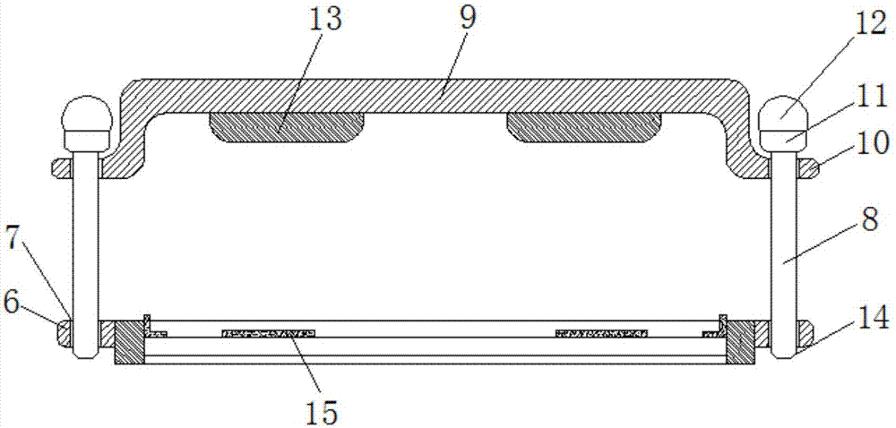 All-in-one machine mounting bracket for Beidou ship