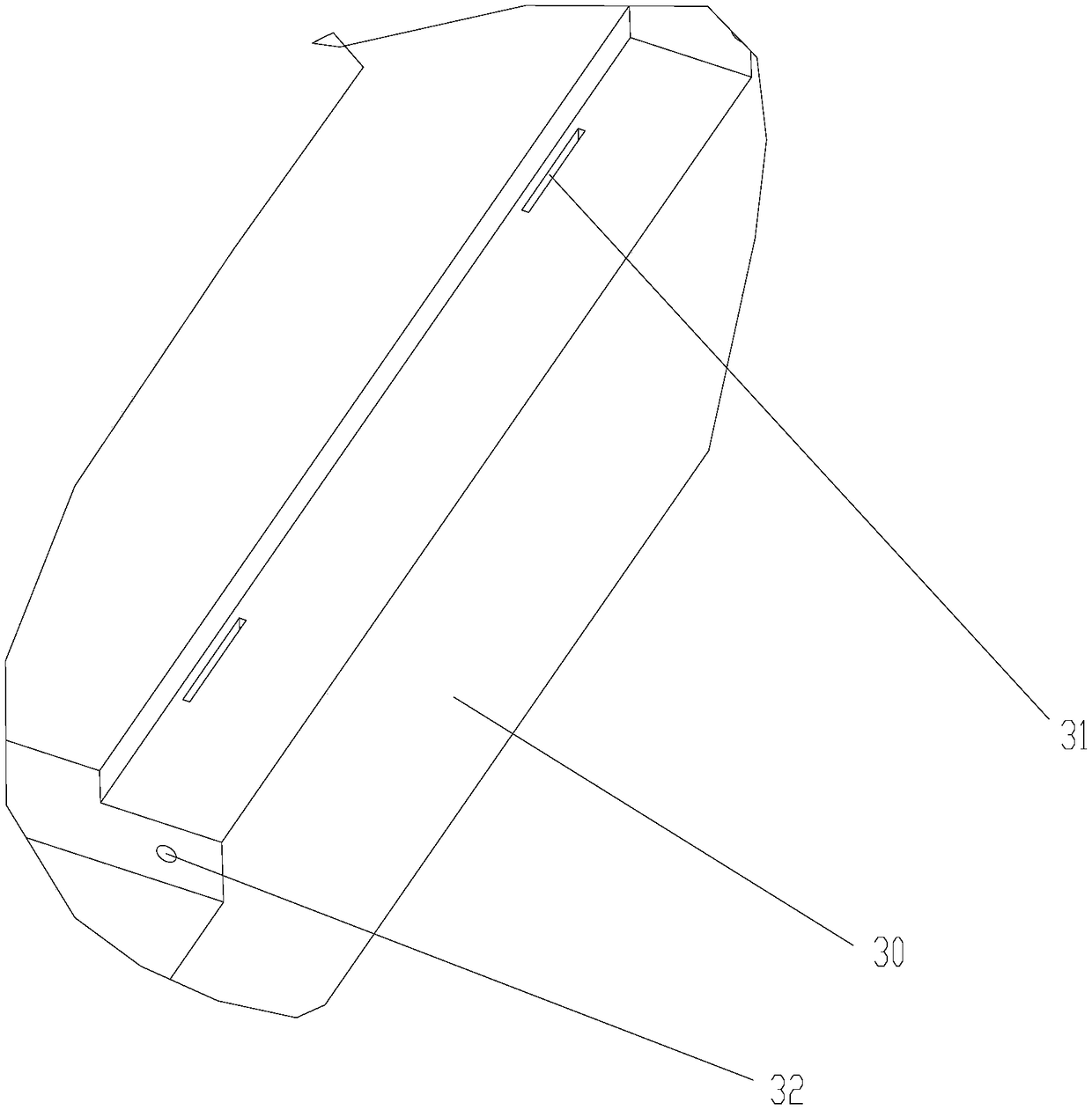 Volute structure and air-conditioner with same