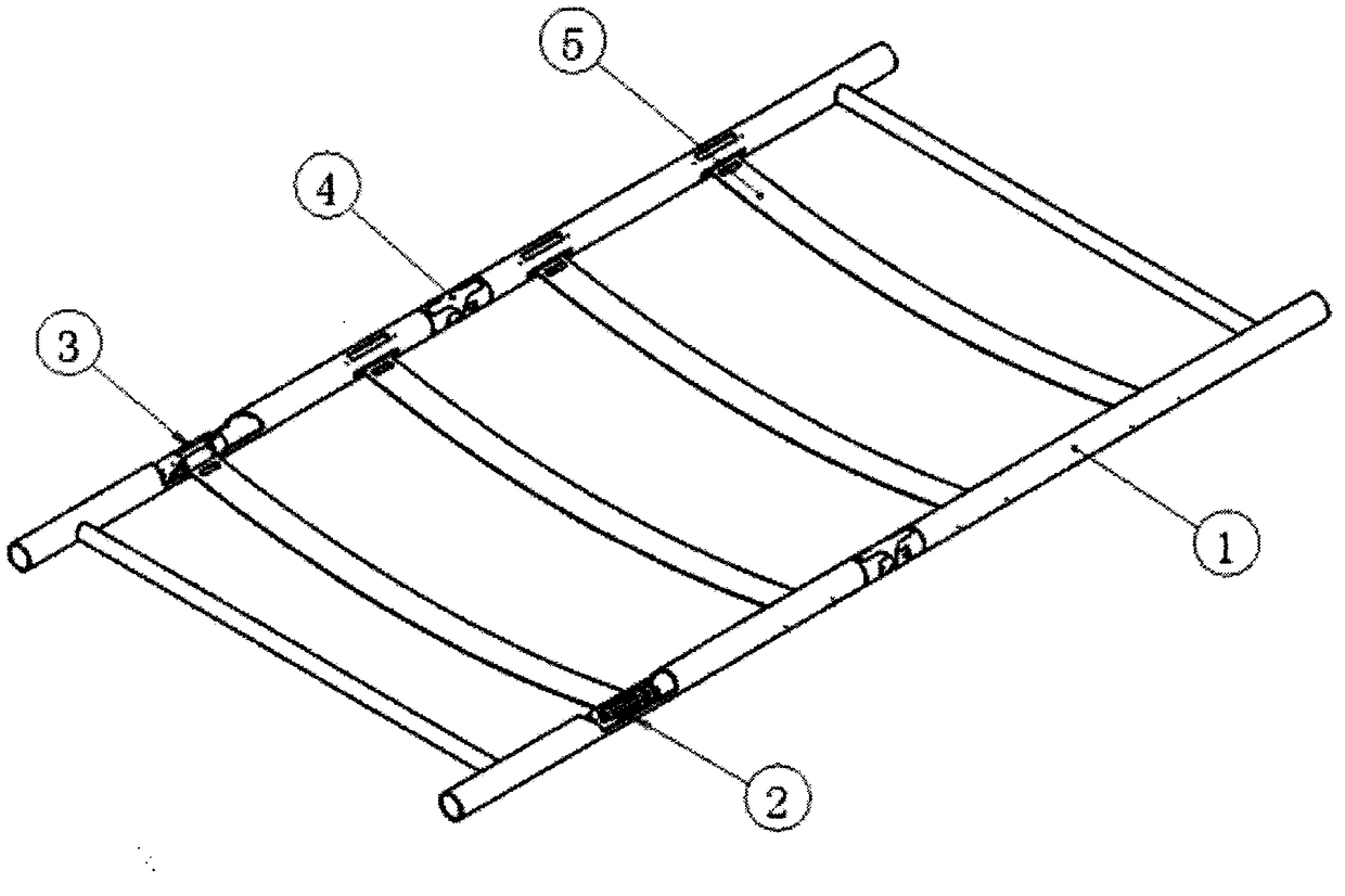 Portable girdle stretcher