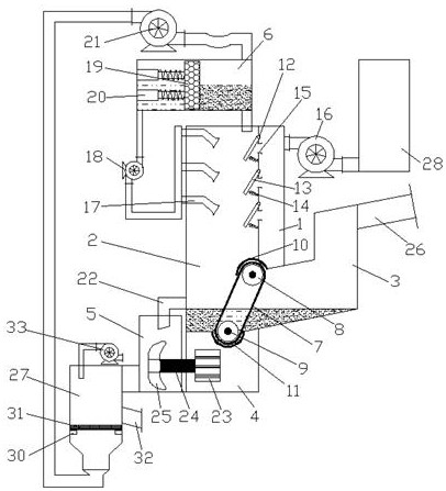 Deslagging mechanism special for acetylene recovery in dry acetylene carbide slag