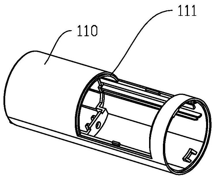 Self-dimming lamp tube and dimming method