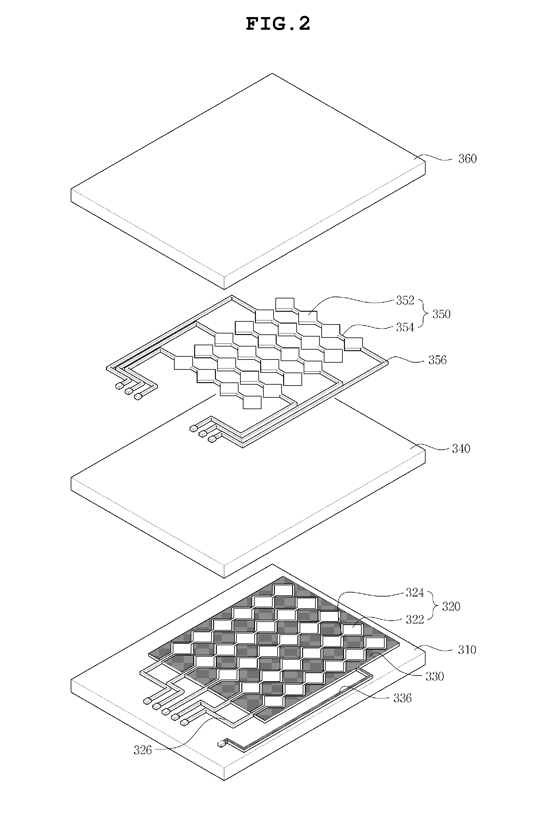 Display device having capacitive touch screen
