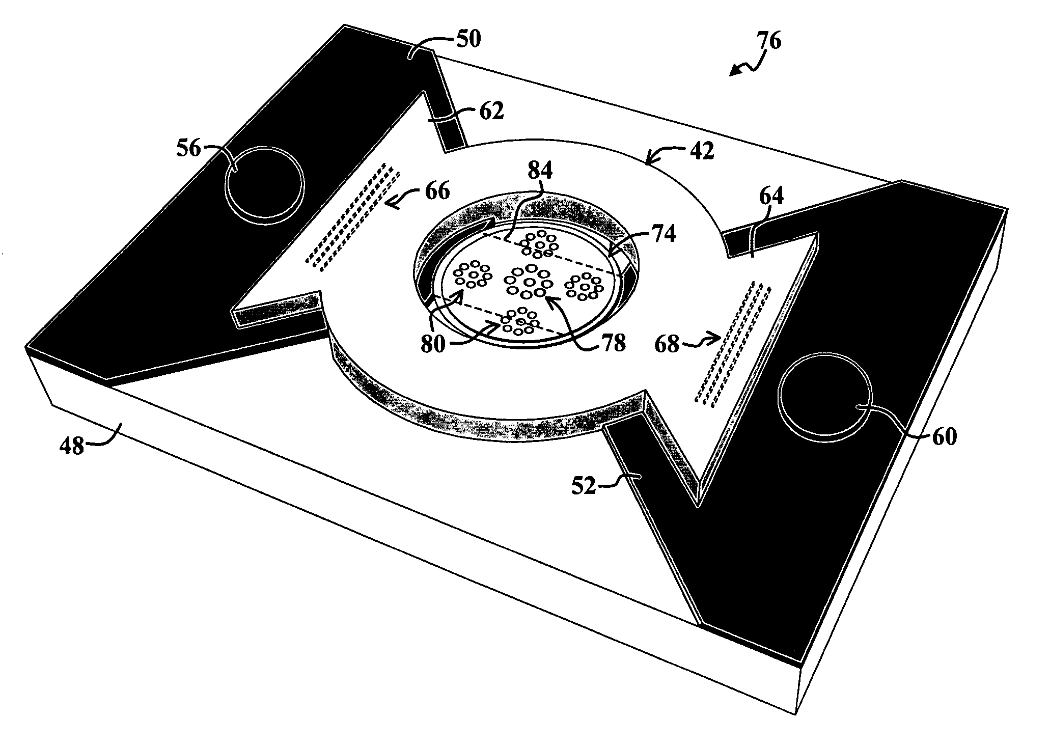 Efficient exploding foil initiator and process for making same