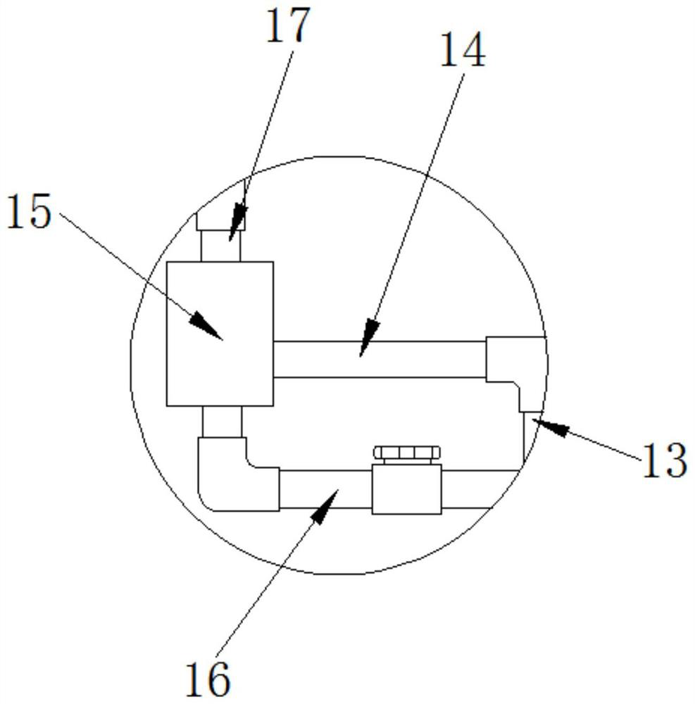 A nitric acid flue gas absorption treatment method with high recovery rate