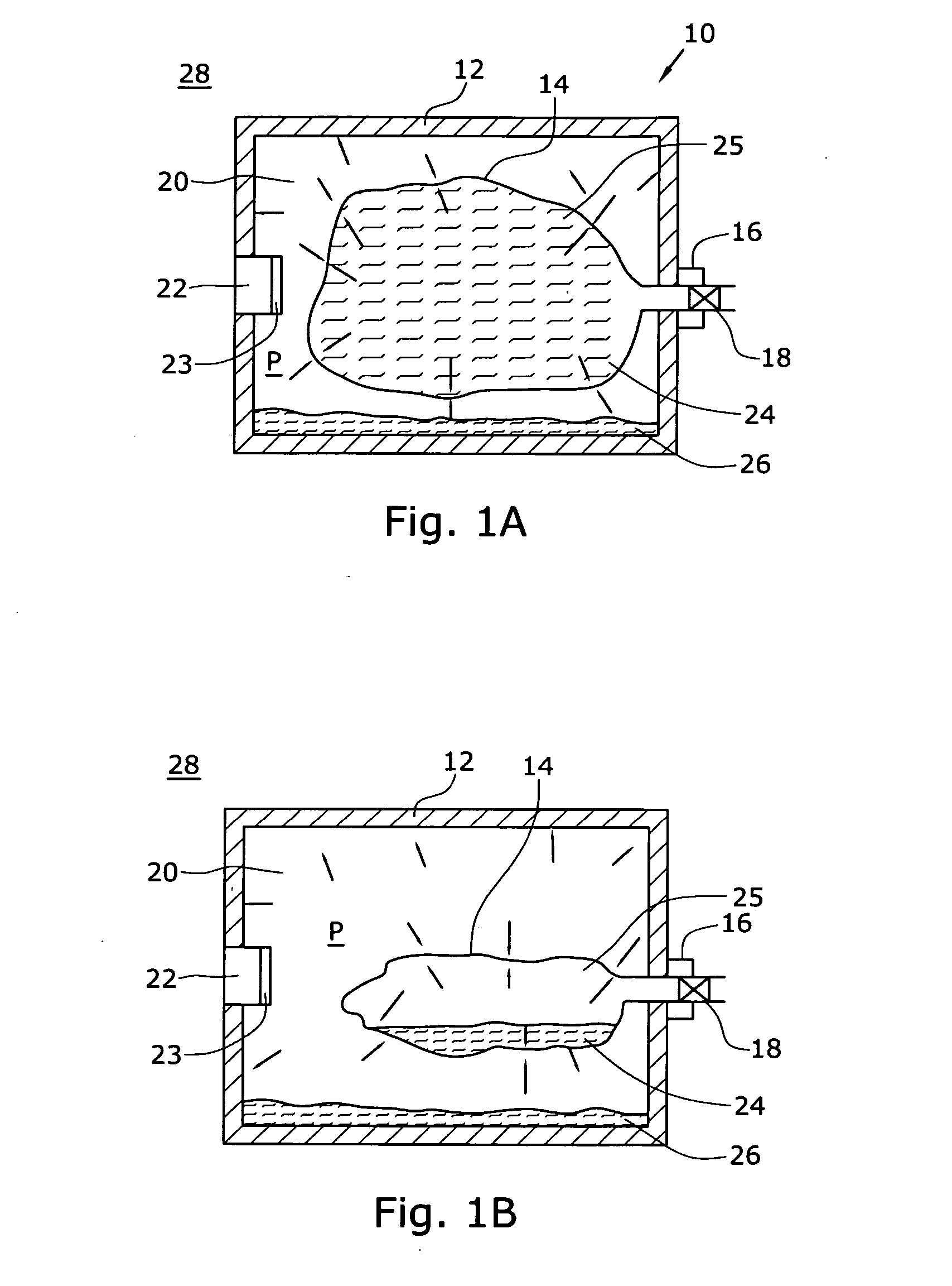 Fuel cartridge of a fuel cell with fuel stored outside fuel liner