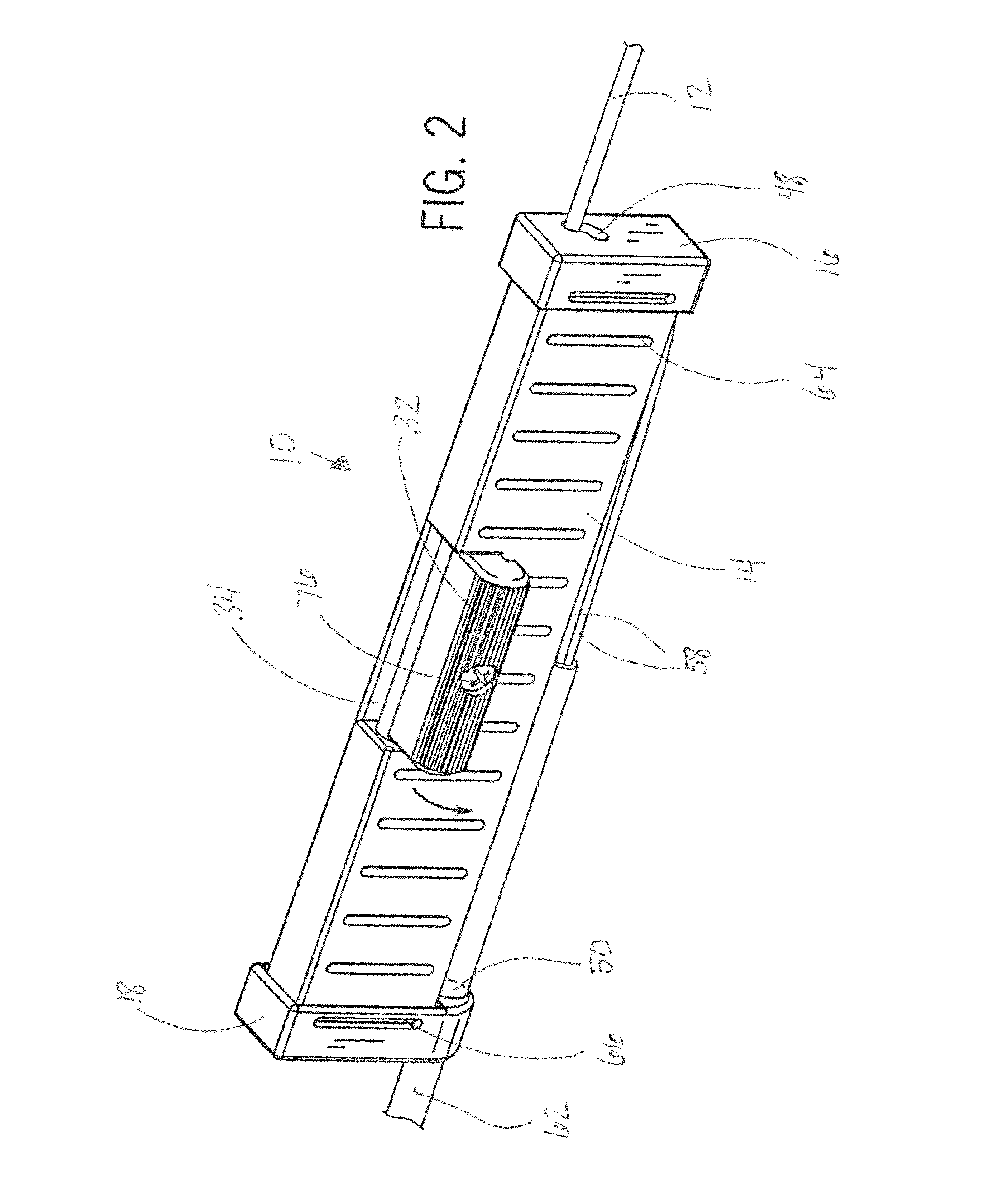 Electrical connector for an in-body multi-contact medical electrode device