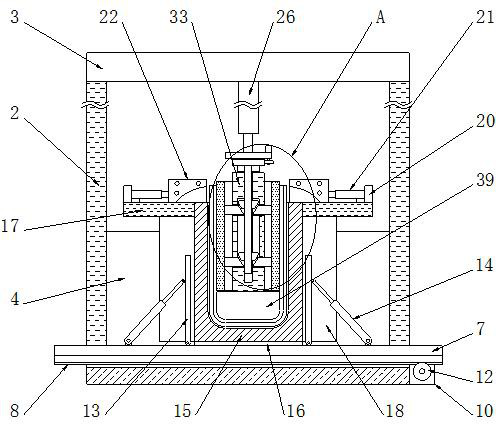 A gas cylinder stamping integrated molding equipment