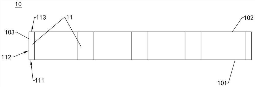 Electronic component packaging body, electronic component packaging assembly and electronic equipment