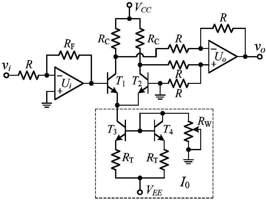 Multi-stable state oscillation circuit based on Hopfield nerve network