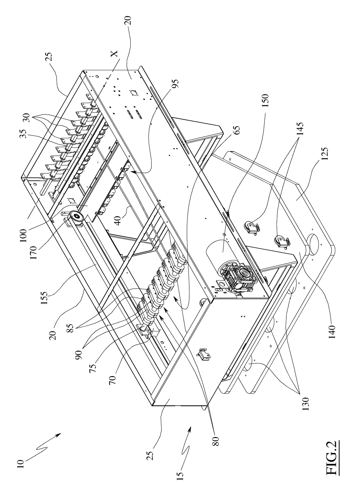 Bowling pin setting device