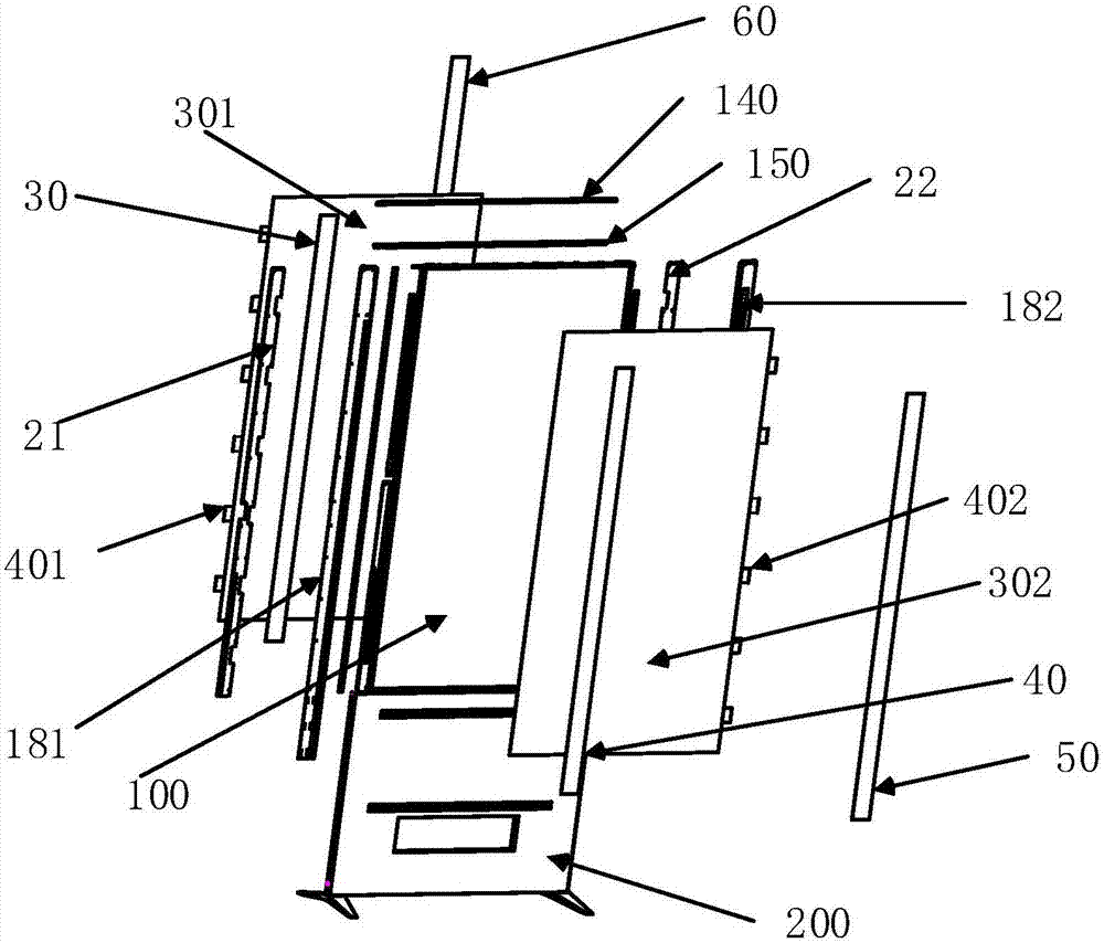 Two-sided liquid crystal display device