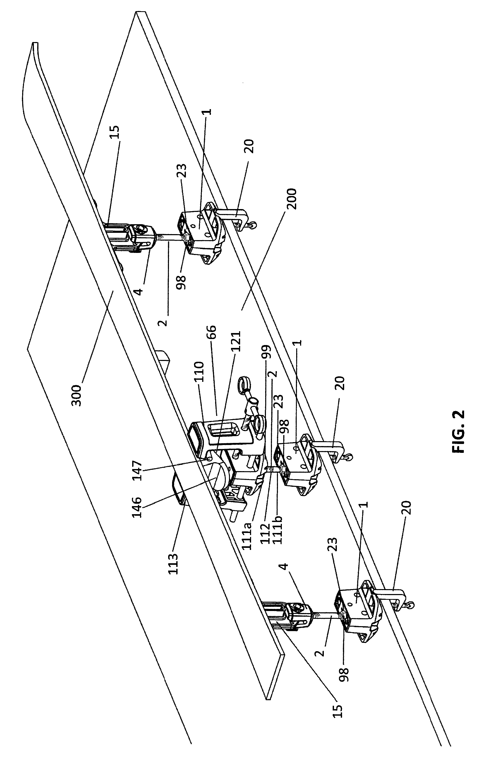 Sports equipment holding device