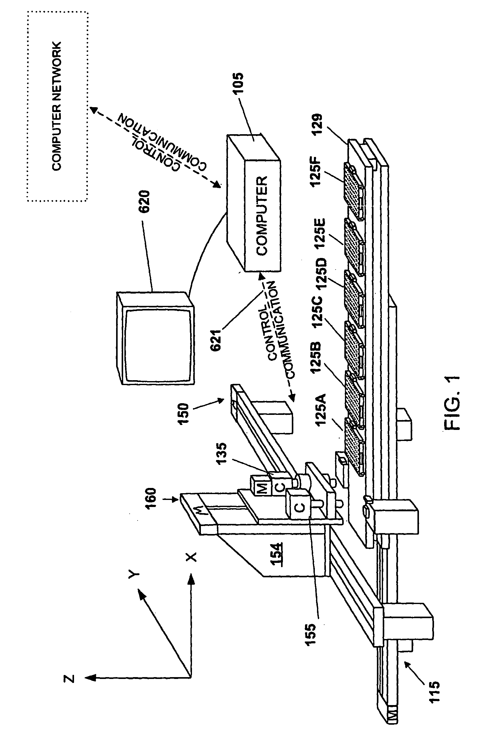 Computer Controllable LED Light Source for Device for Inspecting Microscopic Objects