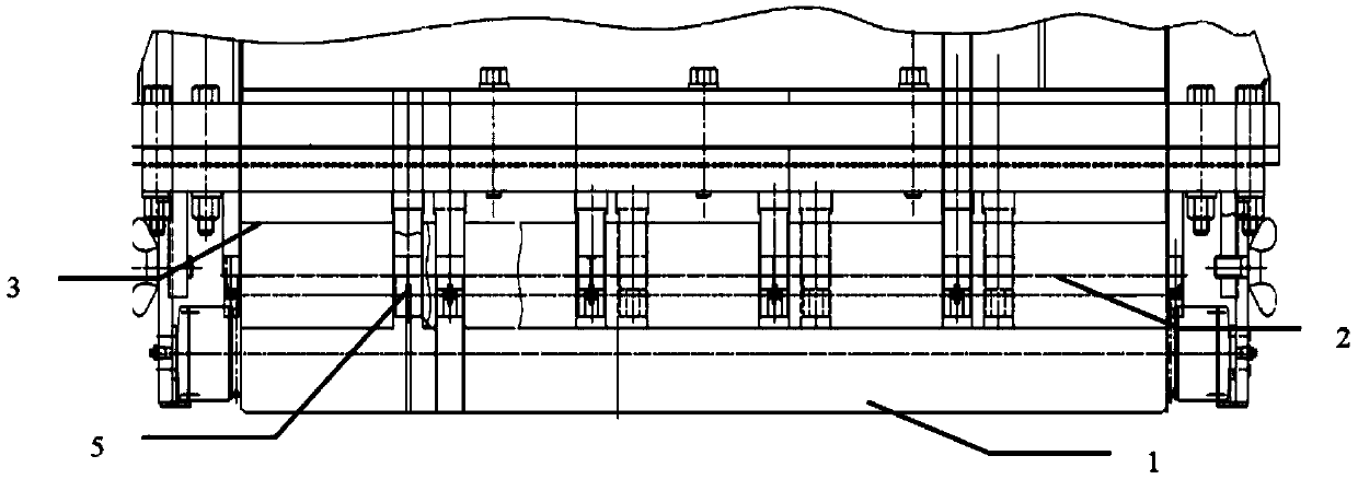 Method for effectively monitoring running effect of acid pickling anti-wrinkle roller