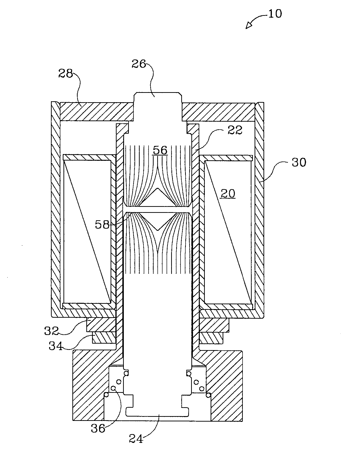 Magnetic latching solenoid and method of optimization