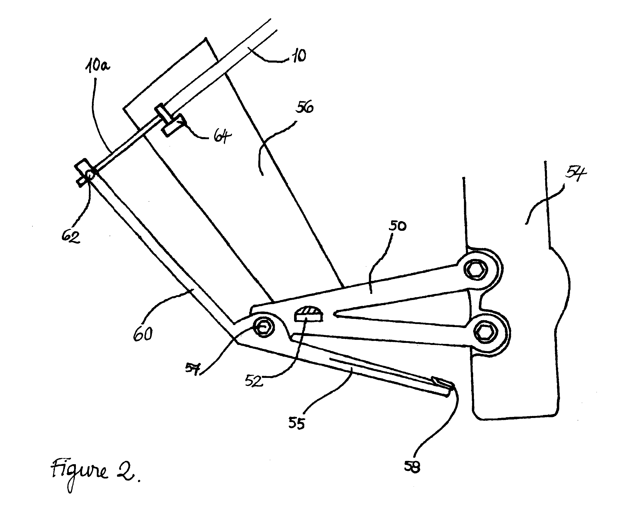 Motorcycle Rear-Wheel Braking System Operating Mechanism