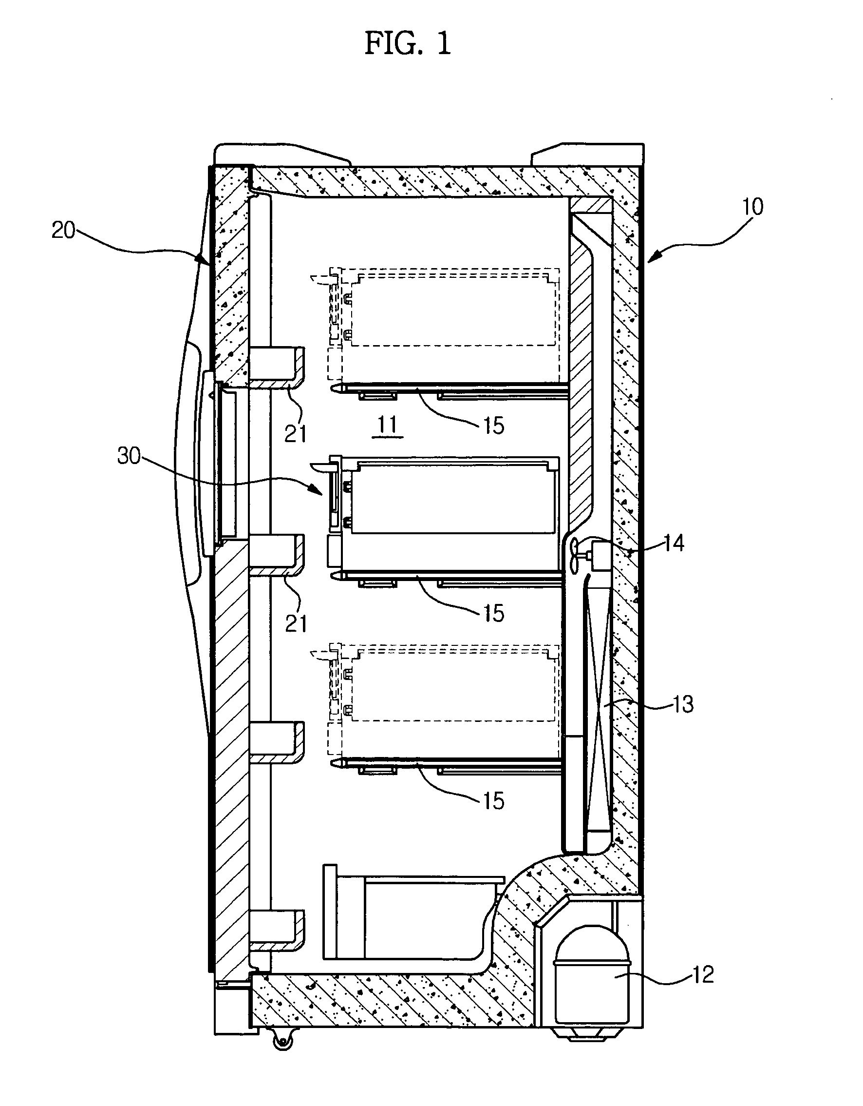 Ice making unit and refrigerator having the same