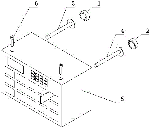 Safe wall-hung sample cabinet