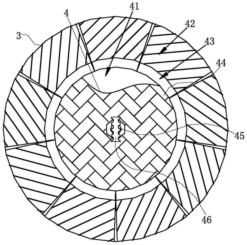 A hexagon socket screw fastener