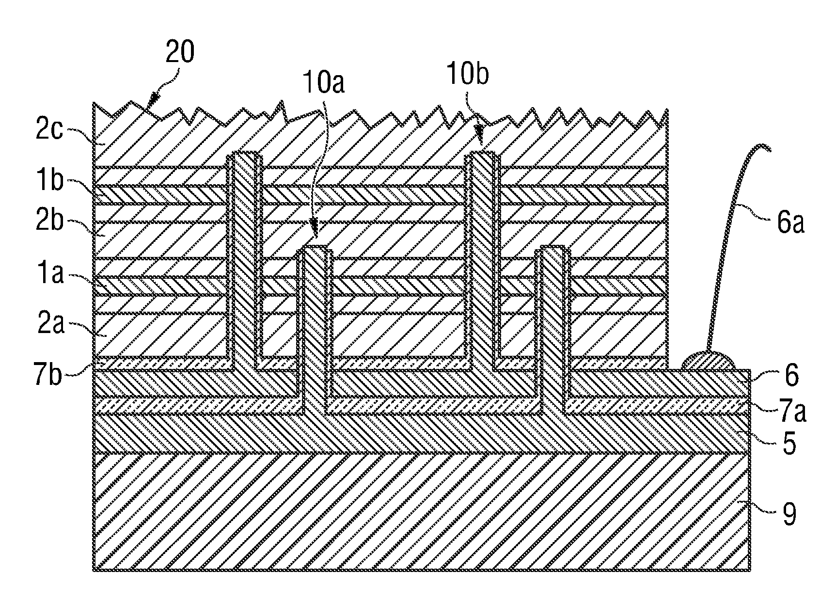 Optoelectronic semiconductor chip and method for producing the latter