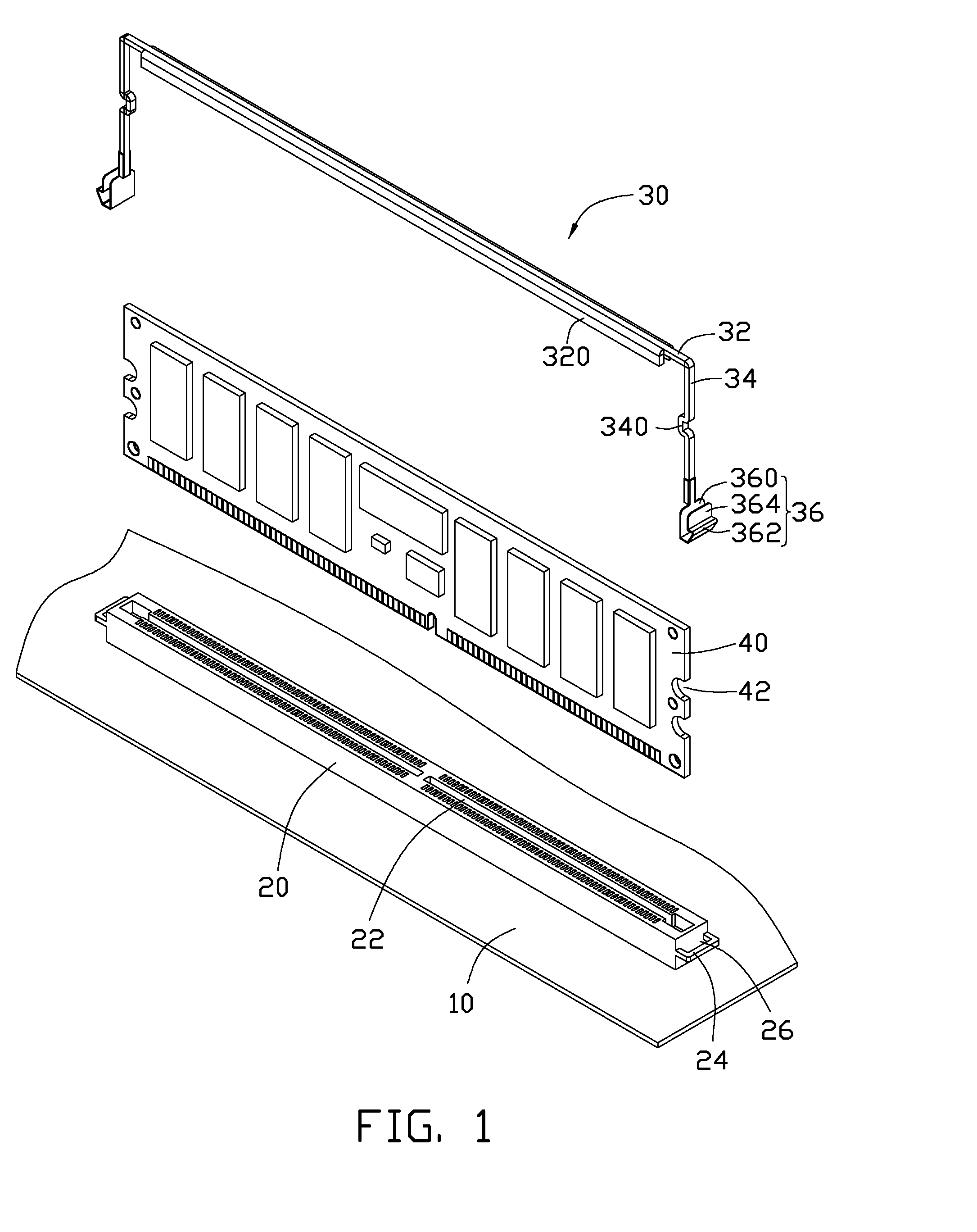 Mounting apparatus for memory card