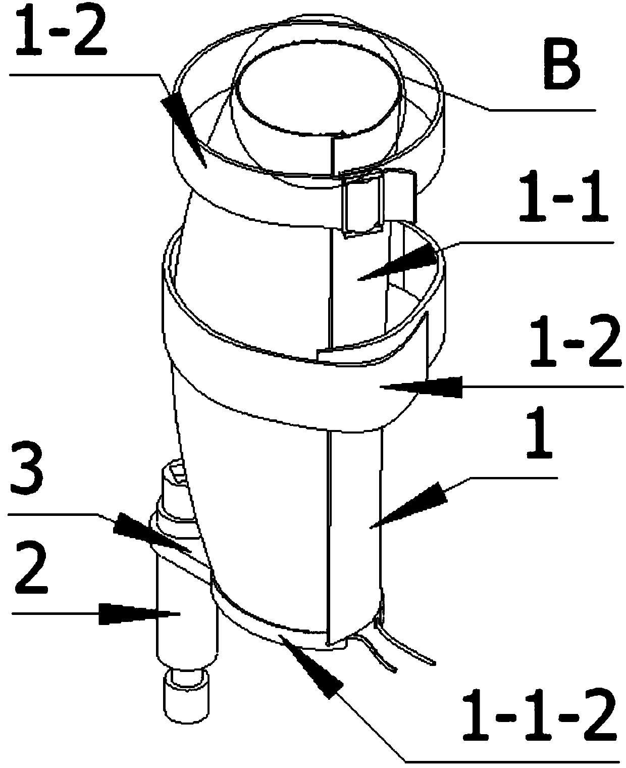 Standing support mechanism