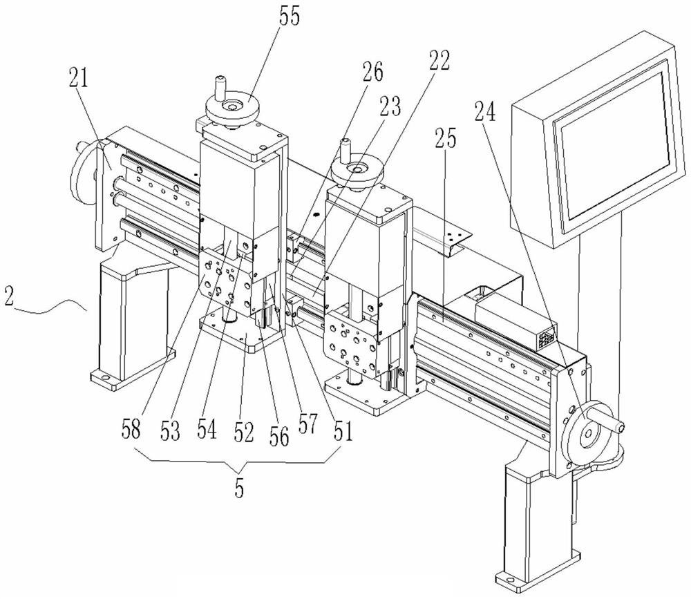 Online follow-up intelligent gluing machine for gift boxes