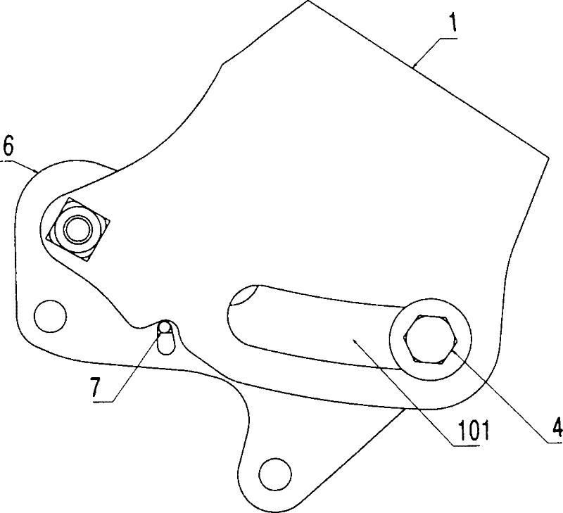 Anti-flogging device for automobile seat