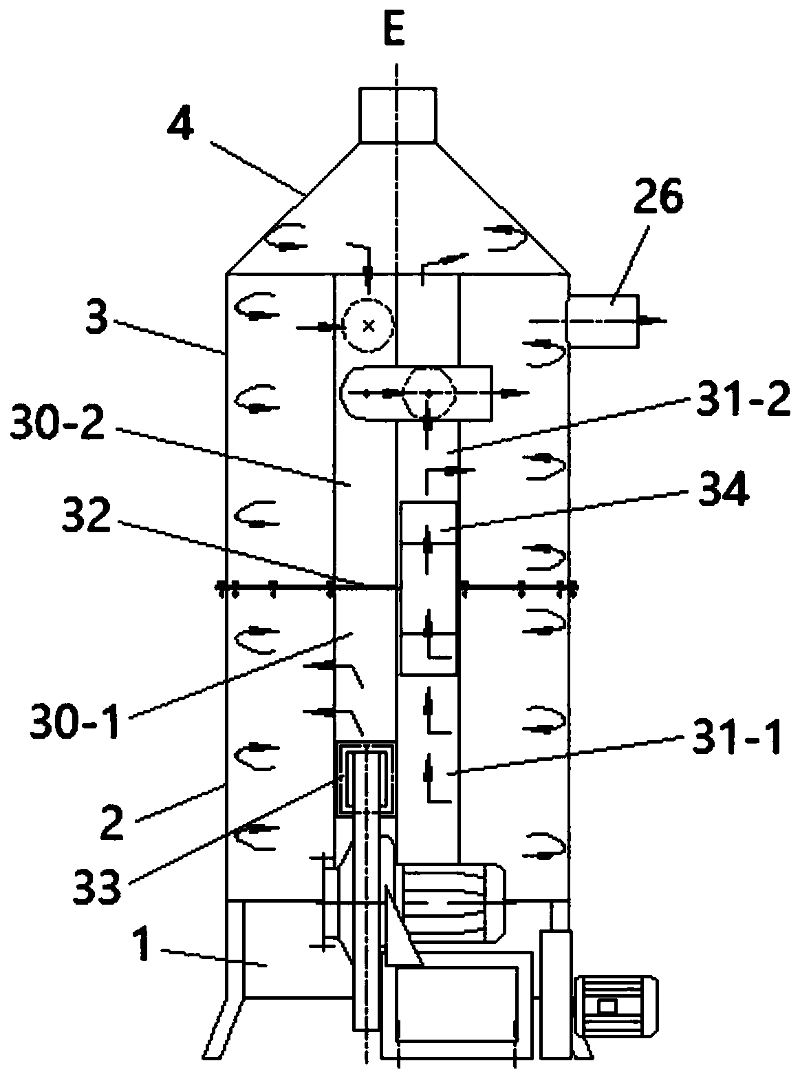 Adjustable hot-blast stove