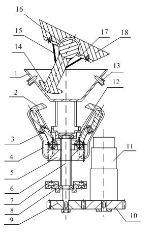 Adaptive butt-joint locking and releasing mechanical structure of combinable movable robot