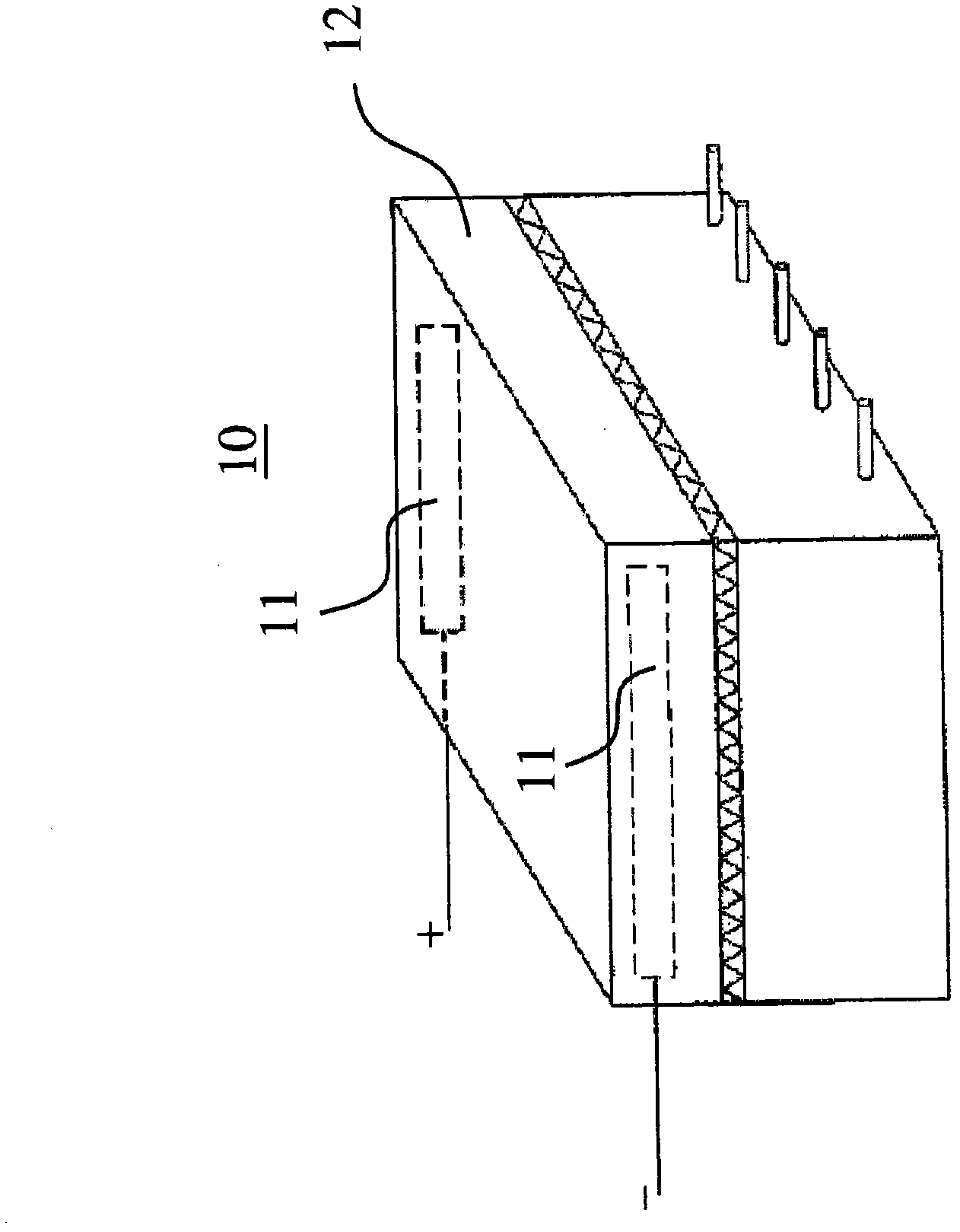 Electric heating module and system for building plate and road facing plate