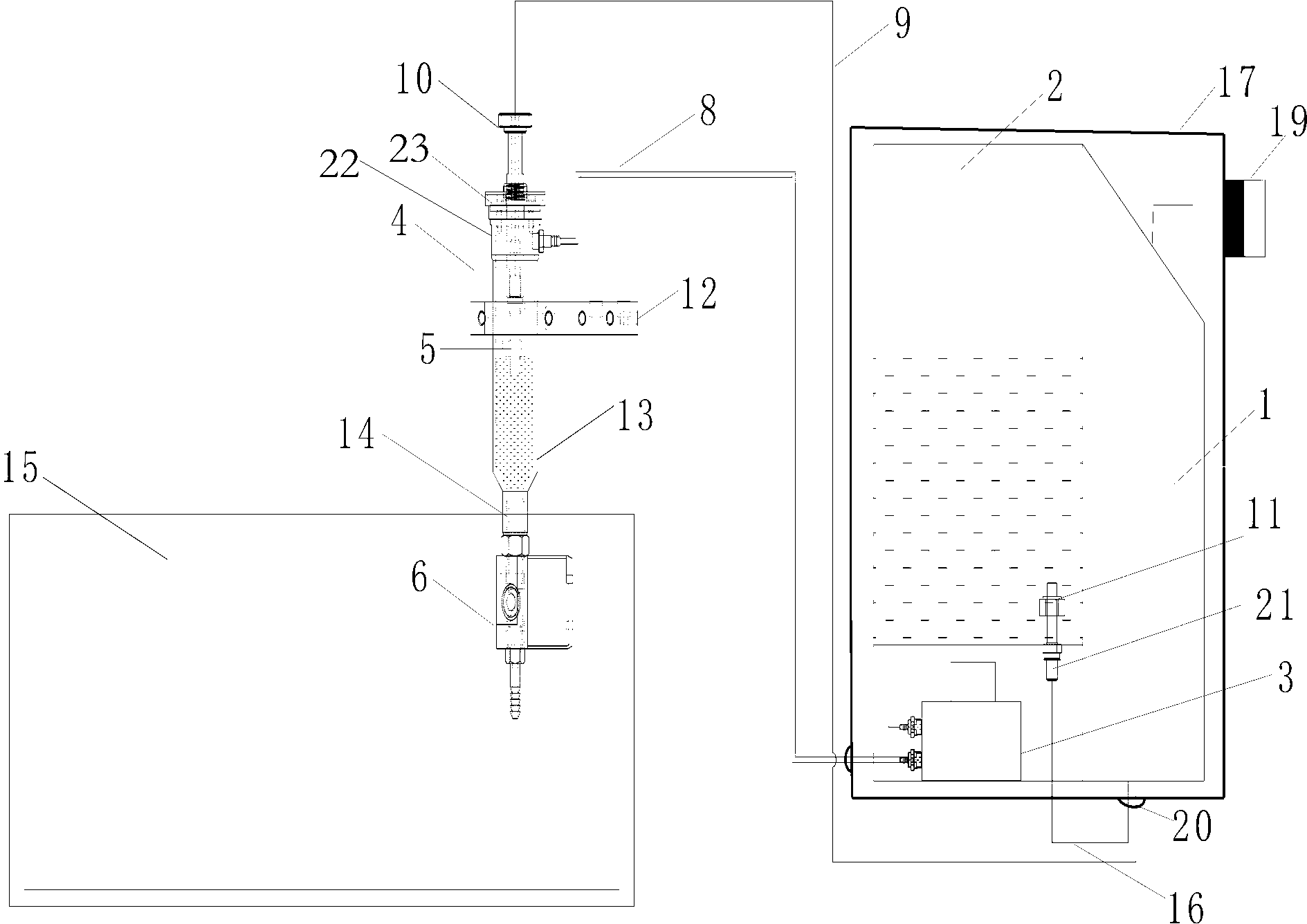 Automatic adding device of welding flux reducing agents