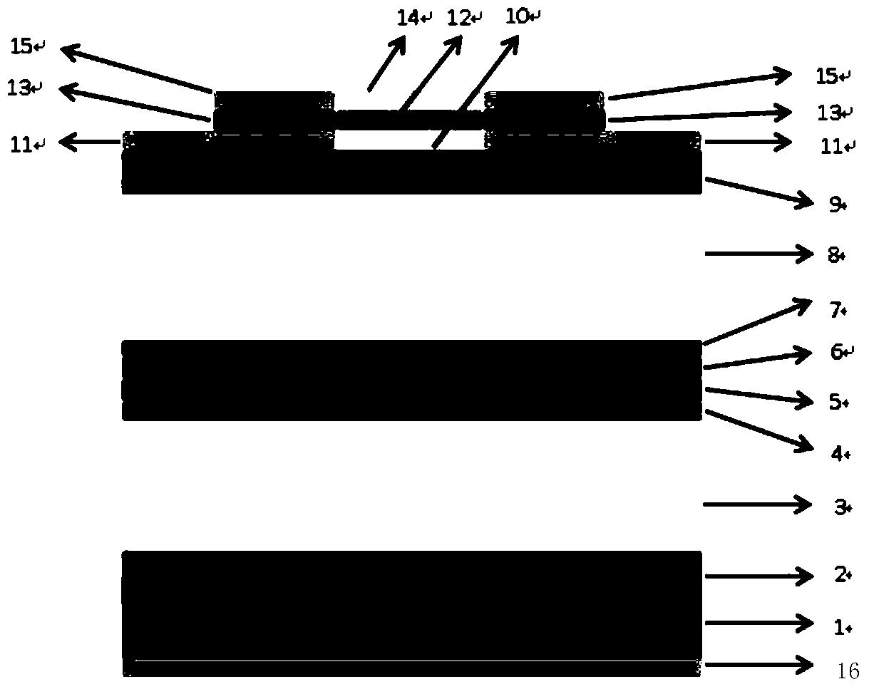 A Piezoelectric Modulated Vertical Cavity Semiconductor Laser Structure