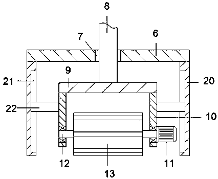 Ecological agriculture and forestry soil turnover device