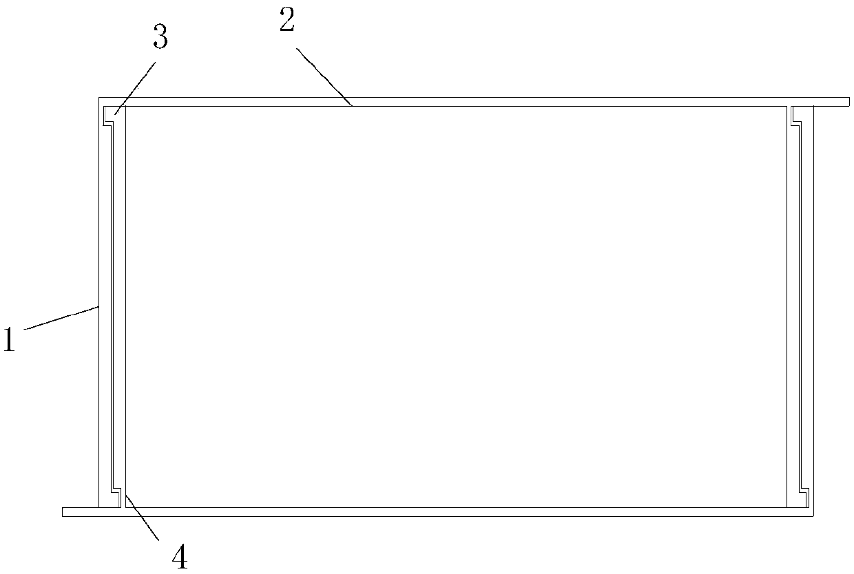 Assembly type cable trough and installation method thereof