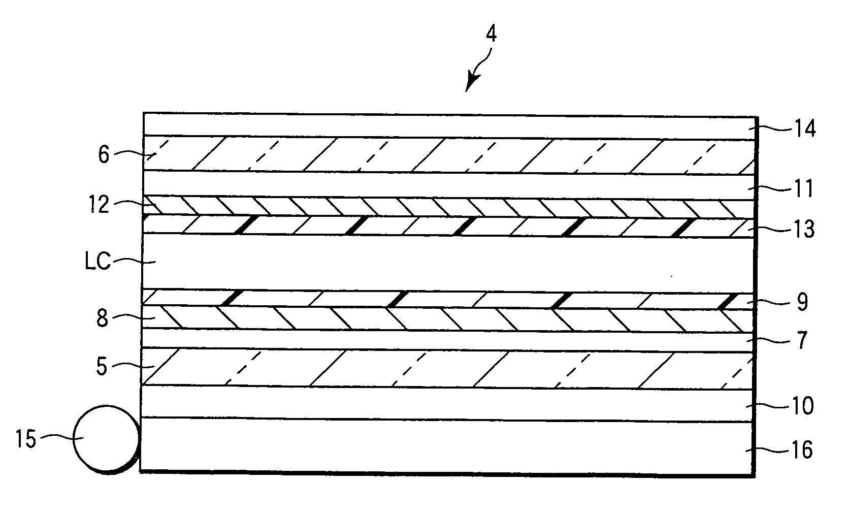 Color filter and liquid crystal display device